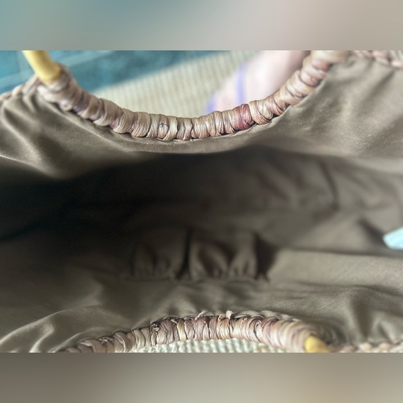 Oversized straw bag - Picture 10 of 14